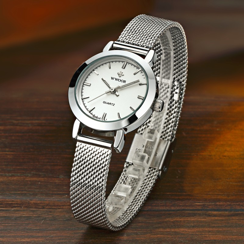 Đồng Hồ Nữ WWOOR Dây Nhuyễn Cao Cấp Kính Tráng Sapphire Chống Xước Tốt 8823 | BigBuy360 - bigbuy360.vn