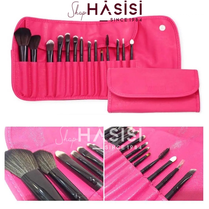 BỘ CỌ CÁ NHÂN 14 CÂY, BÓP DA HỒNG VACOSI - BC09