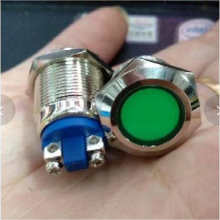 Đèn báo 220V và 24v chống nước  phi 19mm