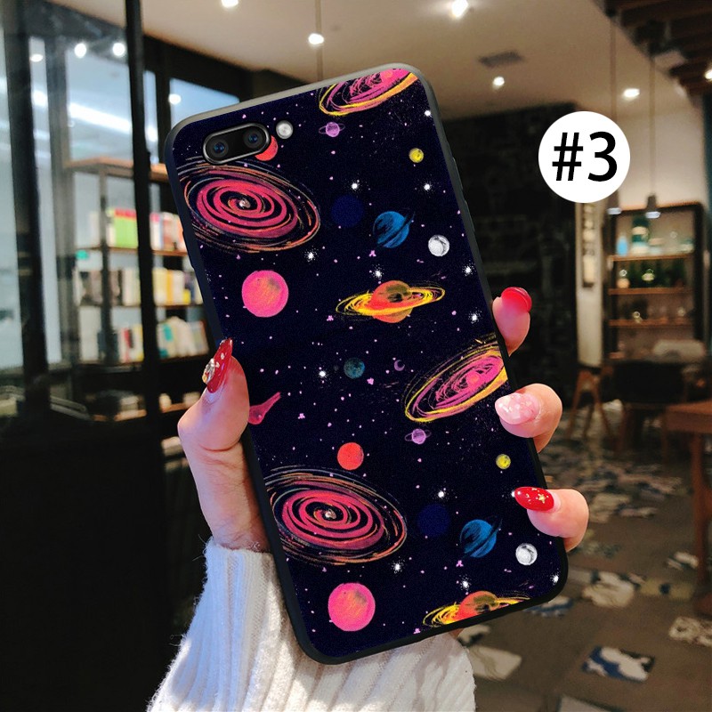 ỐP LƯNG OPPO A3 F9 A7 F1S F3 F5 F7 F7Youth Casing starry sky Matte Case Soft Cover