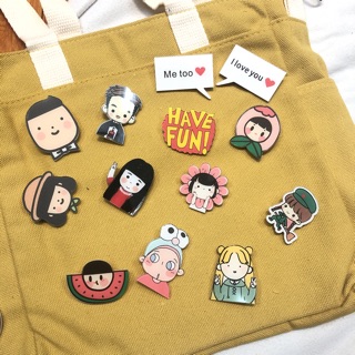 Pin - ghim cài áo, túi, balo