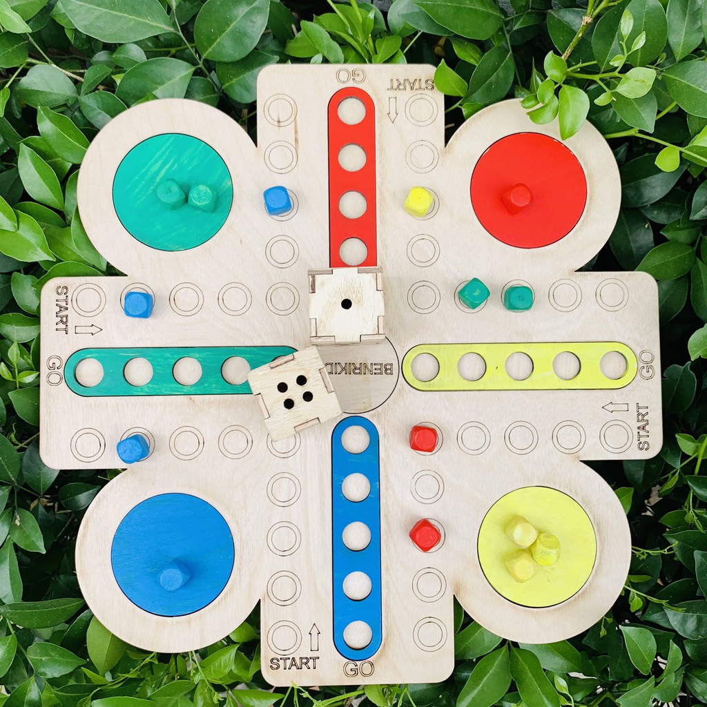 Đồ Chơi Board Game Cờ Cá Ngựa Ludo Bằng Gỗ Benrikids Giúp Gia Đình Có Phút Giây Giải Trí Vui Nhộn