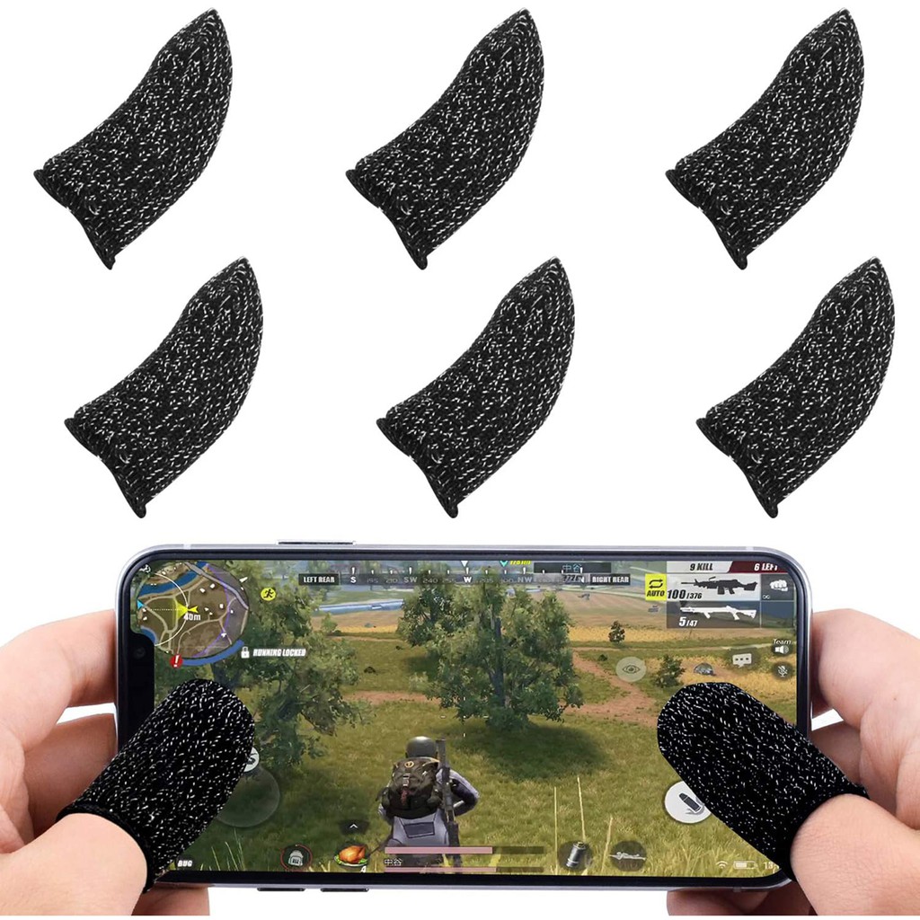 Bộ 2 bọc ngón tay cảm ứng chơi game mobile thoáng khí chống trượt ra mồ hôi và xây xước màn hình Phặn Phặn | BigBuy360 - bigbuy360.vn