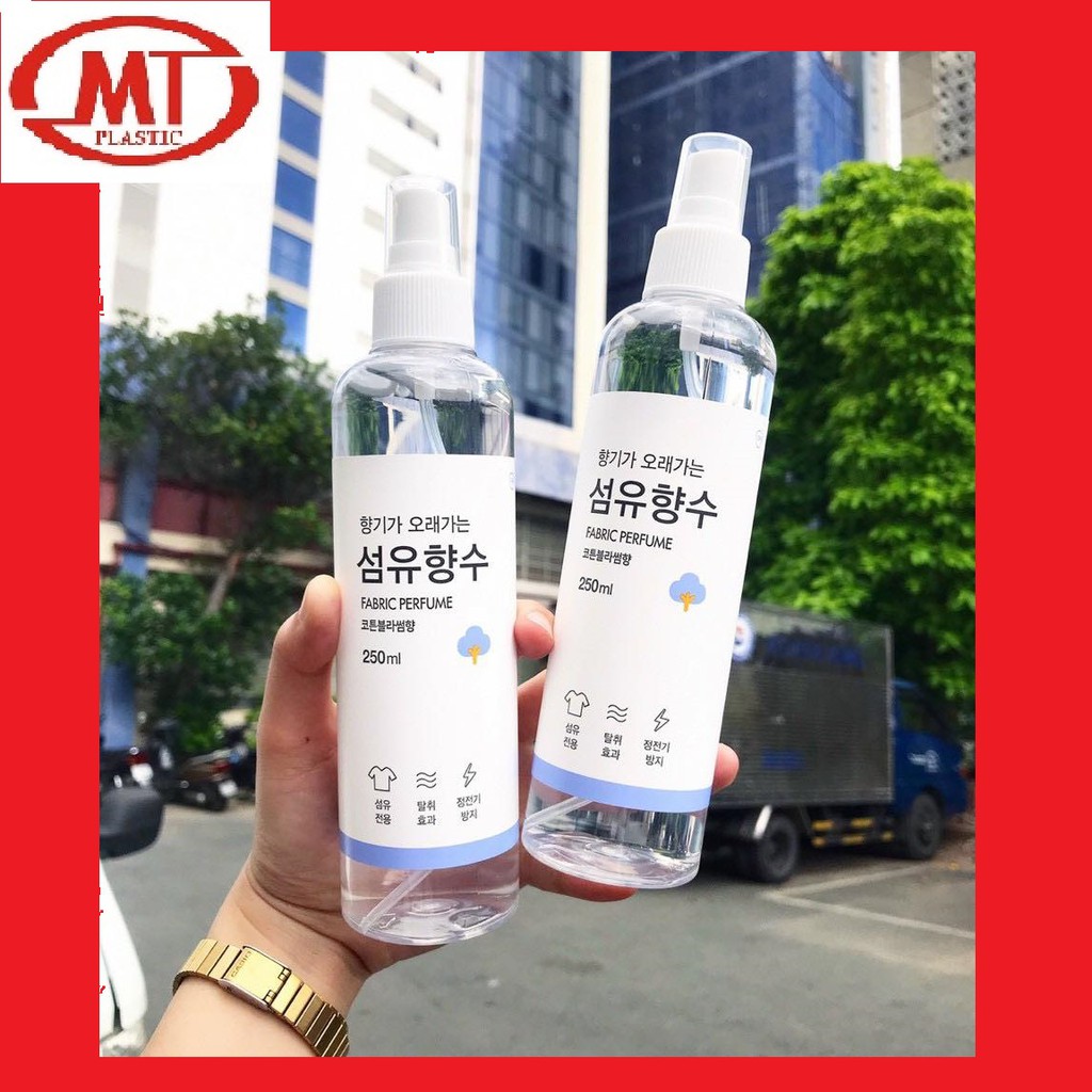 [sỉ thùng 12 chai] Xịt thơm quần áo Daiso Farbic Perfume 250ml