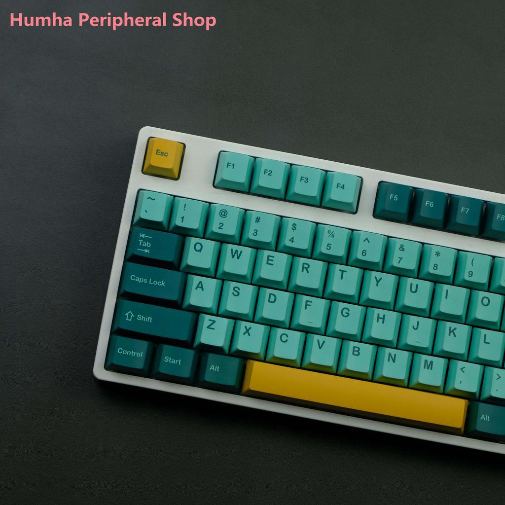 Bộ Bàn Phím Cơ Humha Retrocast R1 Bằng Chất Liệu PBT Nhuộm Màu Dành Cho Bàn Phím Cơ Cherry profile GMK Retrocast