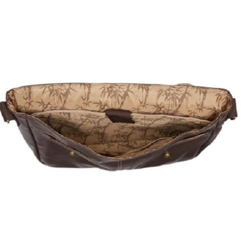 Túi đeo vai đựng laptop 16'' nam Tommy Bahama Naples Messenger Bag (Nâu)