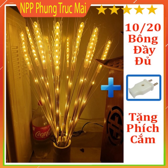Đèn Led Bông Lúa Vàng, Trang Trí Tết, Tài, Bàn Thờ Gia Tiên - Đại Diện Cho Sự Âm Lo, Đủ Đầy, Sung Túc Cả Năm 2022