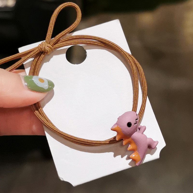 Dây buộc tóc co giãn tốt trang trí đáng yêu cho nữ