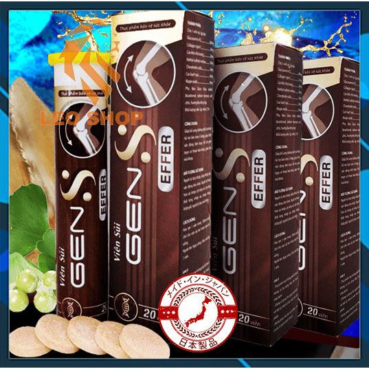 VIÊN SỦI GEN S EFFER - Hỗ Trợ Đau Nhức - Tráng Kiện Xương Khớp Mạnh Gân Cốt - [CHÍNH HÃNG HỘP 20 VIÊN SỦI] | BigBuy360 - bigbuy360.vn
