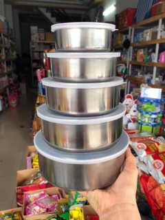 🍊BỘ THỐ LẠNH INOX 5 MÓN