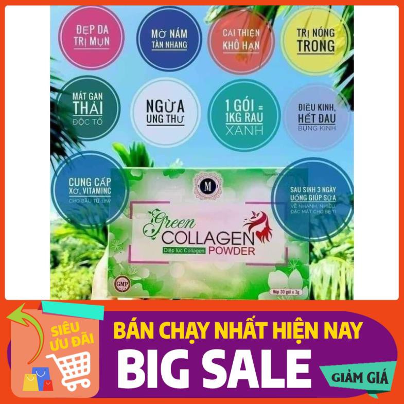 Nước uống Diệp Lục Collagen - sắc đẹp + sức khỏe và sinh lý nữ HG2810