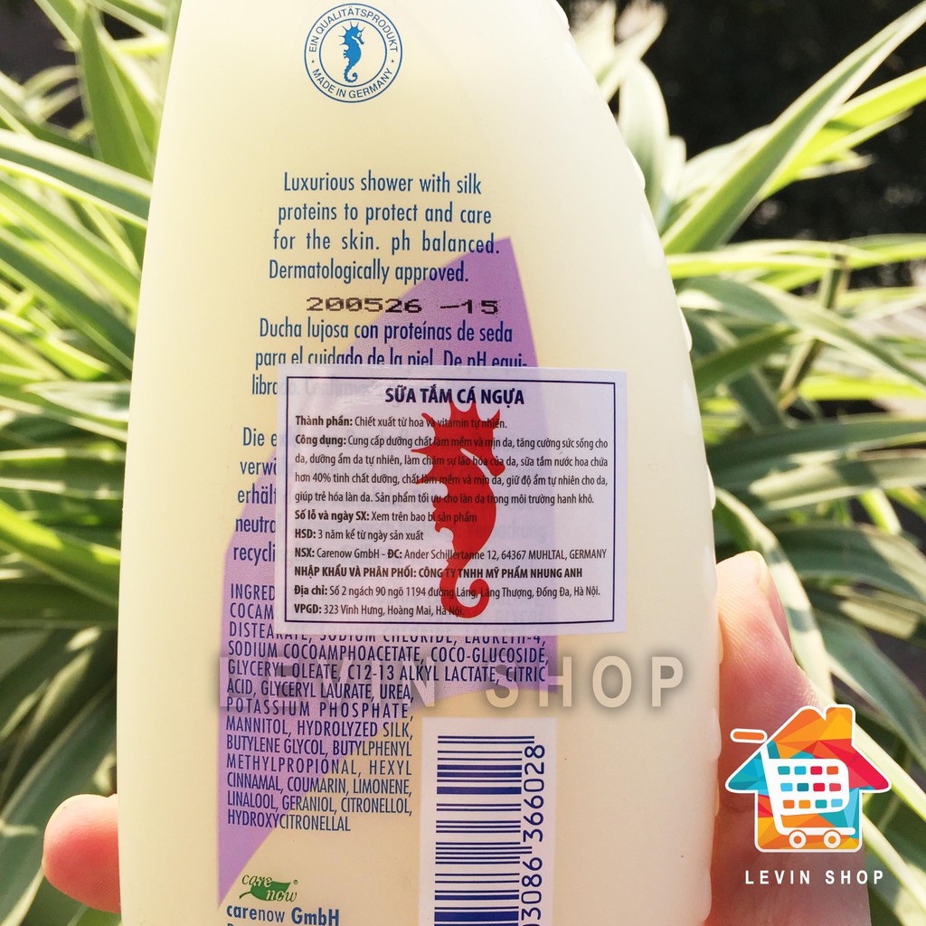 [Tem chính hãng] Sữa tắm cá ngựa Đức - Algemarin Perfume Shower Gel 300ml