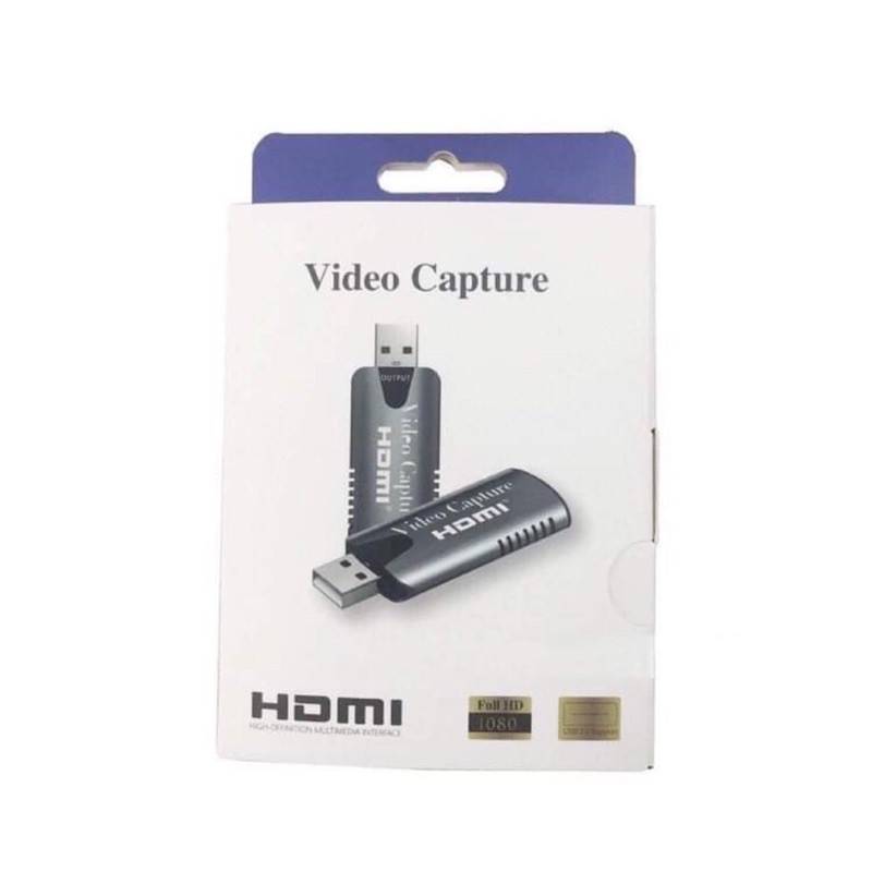 Thiết bị USB Video Capture thương hiệu AOLION để ghi hình & livestream cho các thiết bị máy game xuất hình qua HDMI