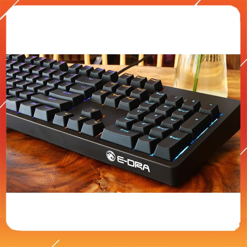 [ HÀNG SIÊU CẤP ] Bàn phím cơ Gaming E-DRA EK3104 - Màu đen - Led rgb - BH 24 tháng [ CHÍNH HÃNG ] | BigBuy360 - bigbuy360.vn