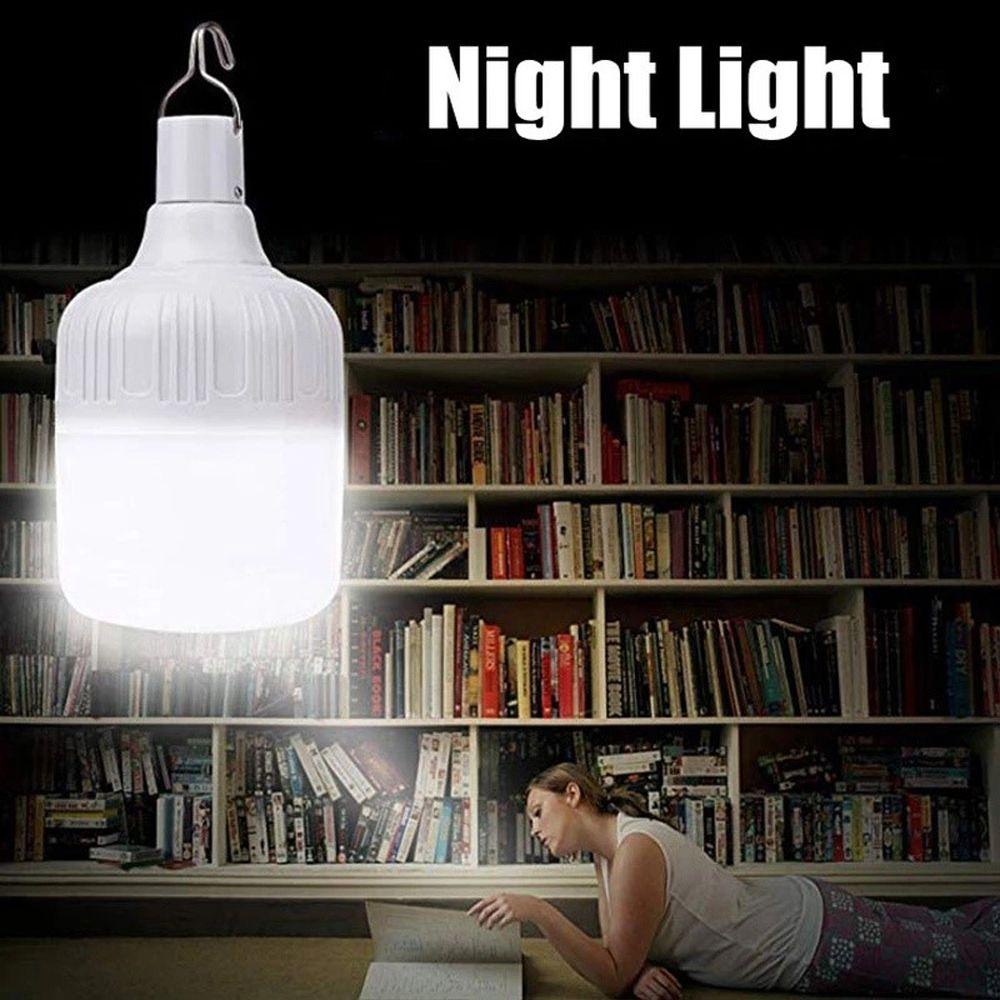 Bóng Đèn Cắm Trại 5V 20W / 80W / 100W Sạc USB Tiện Lợi