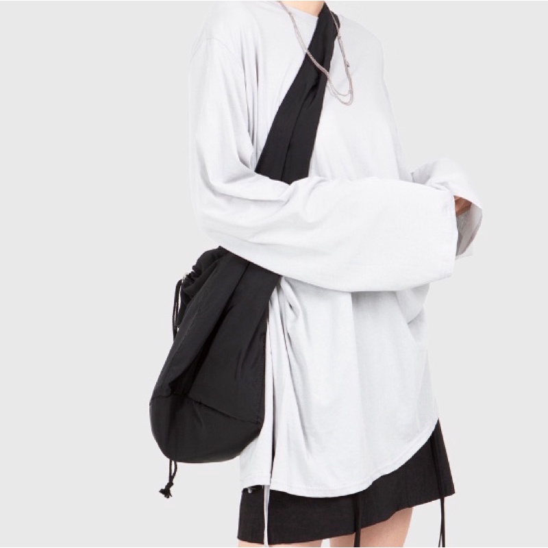Túi tote to casual string bag phong cách đơn giản, cozy, streetwear