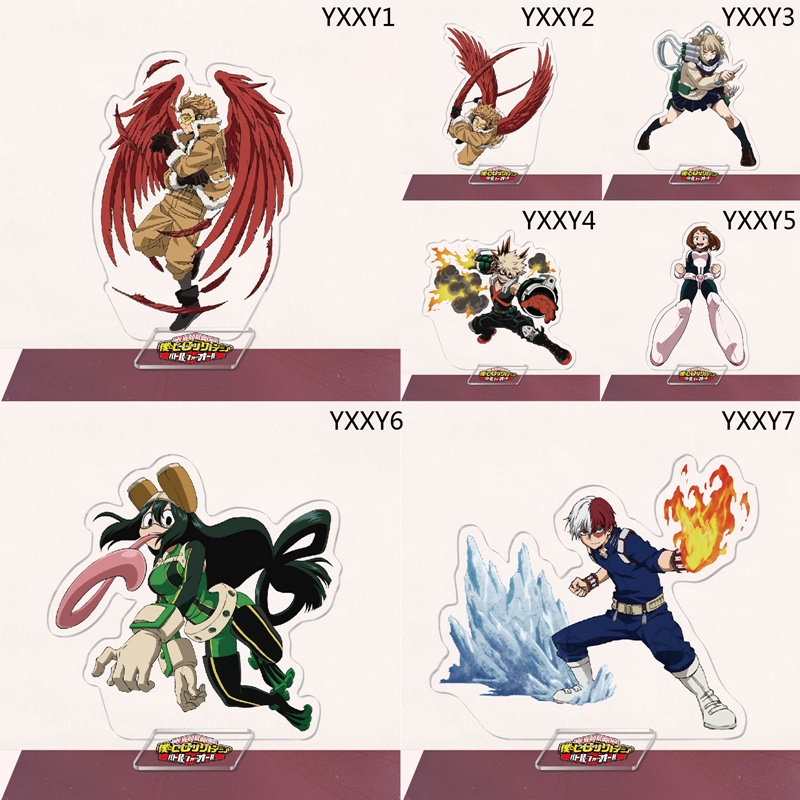 Mô hình nhân vật anime my hero academia bằng acrylic đứng dành cho để bàn trang trí