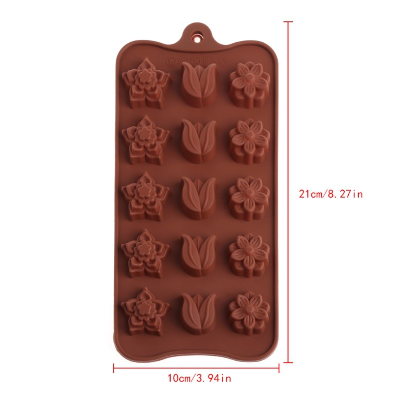 Silicone Chocolate Cookies Candy Baking Mold Muffin Cupcake Mold