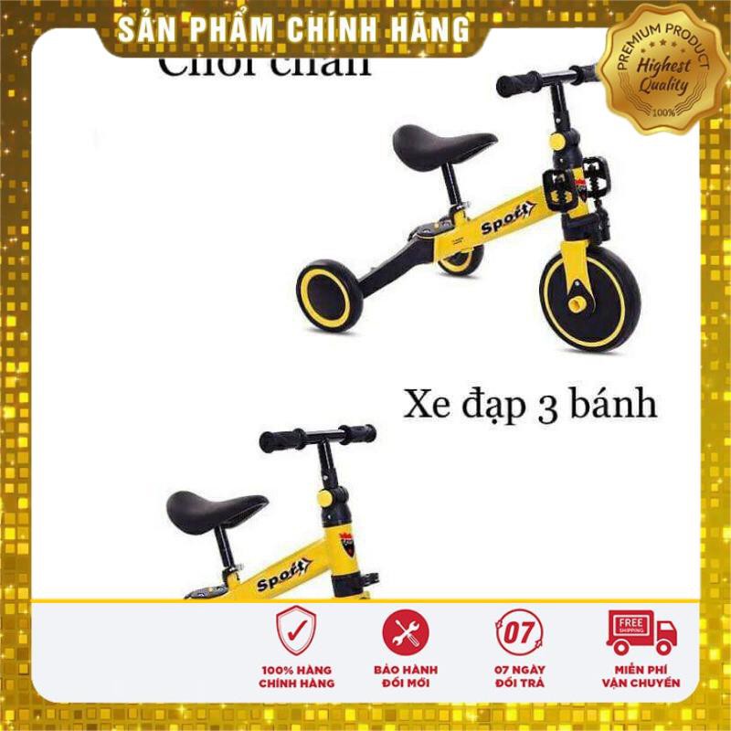 XE CHÒI CHÂN CÓ THỂ MỞ BÁNH THÀNH XE ĐẠP, XE THĂNG BẰNG CHO BÉ TỪ 18 THÁNG [HOT]