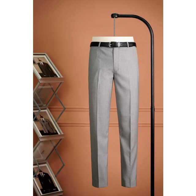 QUẦN ÂU NAM ADAM STORE GHI SÁNG Q276