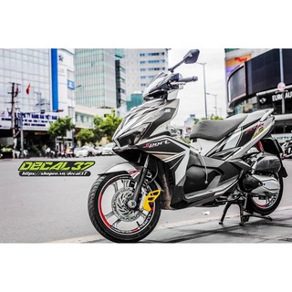 Tem Trùm Airblade 2016 Đen Bạc