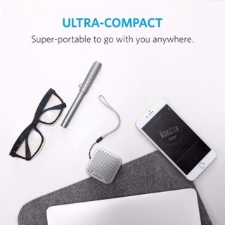 Loa bluetooth cao cấp ANKER SoundCore Nano Stereo Speaker (Xám)