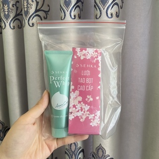 Sữa rửa mặt senka perfect whip acne care 50g