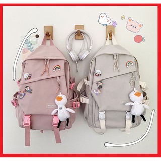 🍁 Balo nữ đi học đẹp Ba lô thời trang HÀN QUỐC dễ thương