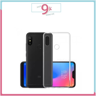 Ốp silicon trong suốt cho XIAOMI REDMI 6 PRO / MI A2 LITE