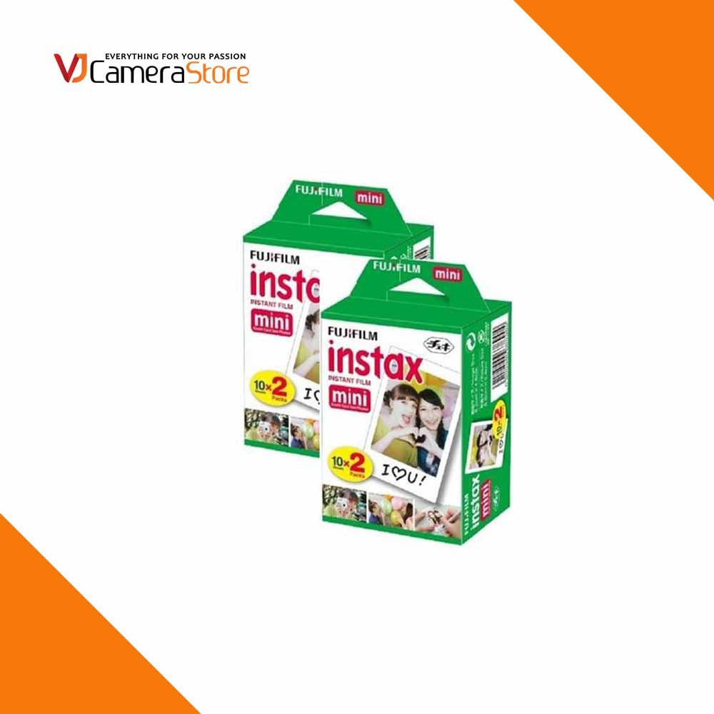 Combo 2 Hộp Giấy Ảnh Lấy Ngay Fujifilm Instax Mini Instant Film
