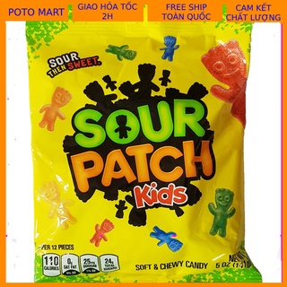 Kẹo sour patch kids soft and chewy candy 141go