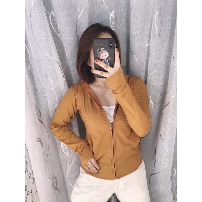 Áo Khoác Nữ Thun Cotton Lạnh - Có nón - 40kg đến 65kg | BigBuy360 - bigbuy360.vn