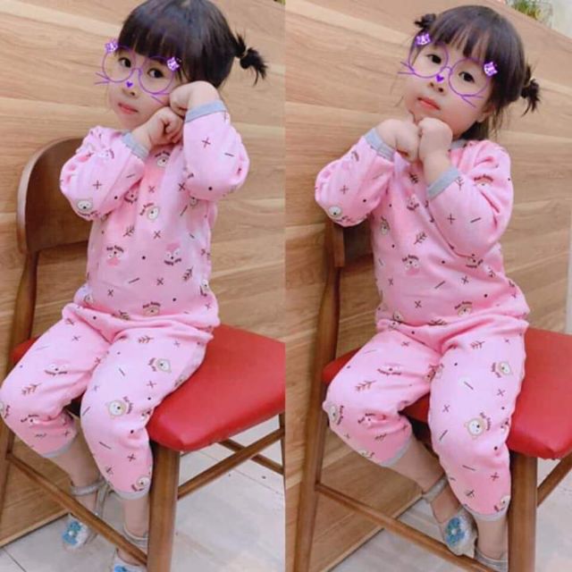 Combo bộ nỉ bông cho bé chỉ 240k