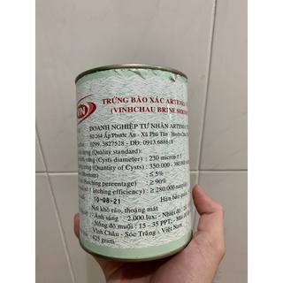 Artemia Vĩnh Châu 50gram (tặng kèm dụng cụ ấp)
