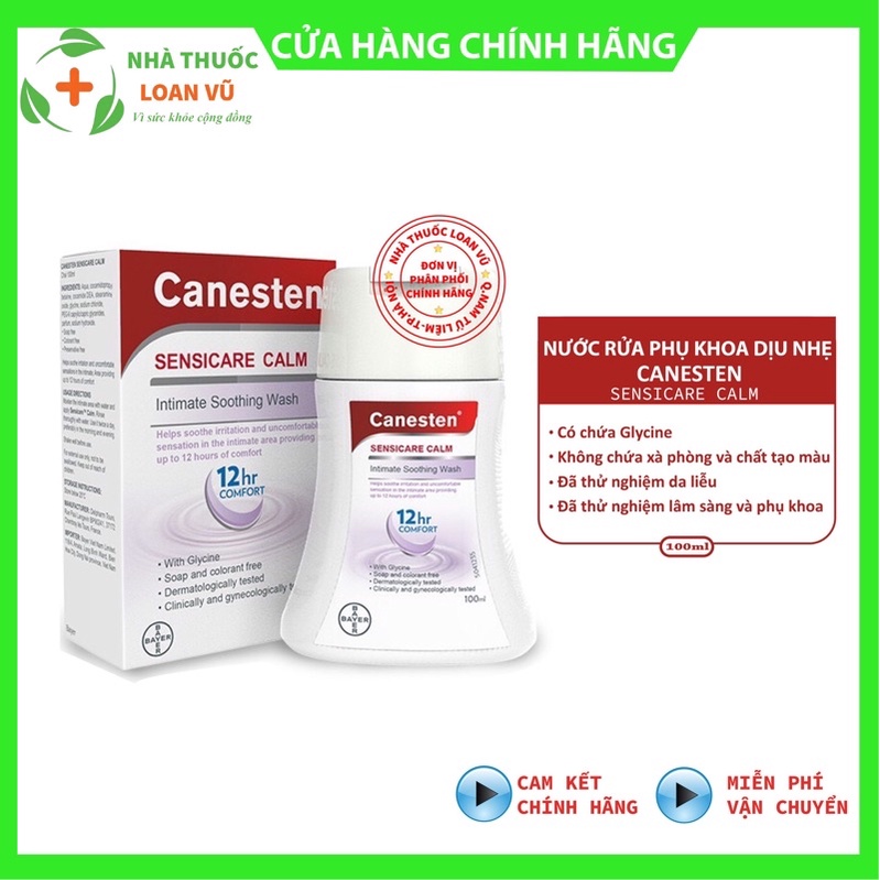 ✅[ CHÍNH HÃNG] CANESTEN dung dịch vệ sinh phụ nữ dịu nhẹ