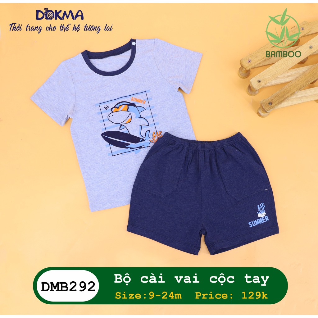 Dokma - Bộ cài vai cộc tay 9-24M ( DMB292 )