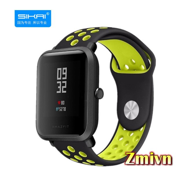 Dây thay thế silicon cho Xiaomi Amazfit Bip / GTS -Dây Nike thay thế Xiaomi Amazfit Bip / GTS