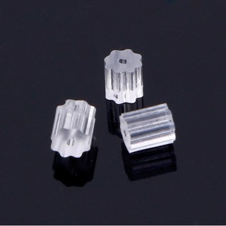 Độc Lạ - Set 10 Nút Giữ Khuyên Tai Hình Bông Hoa Đẹp Mắt - Nhựa nút giữ hoa tai