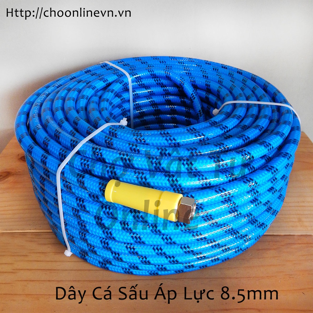 Dây rửa xe áp lực cao chuyên dùng cho motor kéo - dẫn thuốc sâu dài 5m, 10m, 15m, 20m, 25m