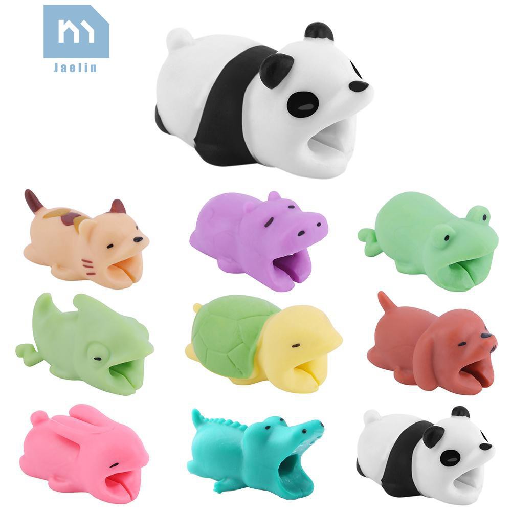 Đầu bọc bảo vệ đầu dây cáp hình các con vật há miệng cắn nhỏ gọn dễ thương
