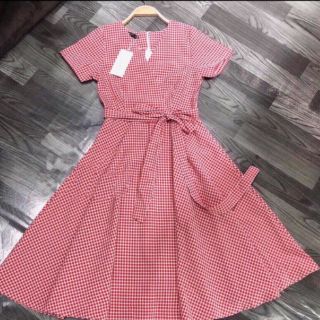 Đầm váy kẻ caro Big Size