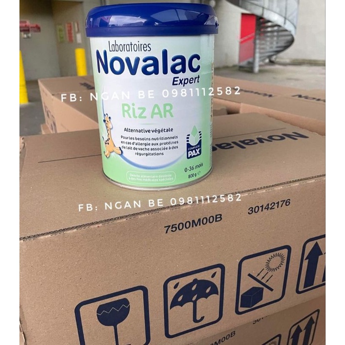 ✈️✈️ Sữa gạo Novalac Riz Ar 800g