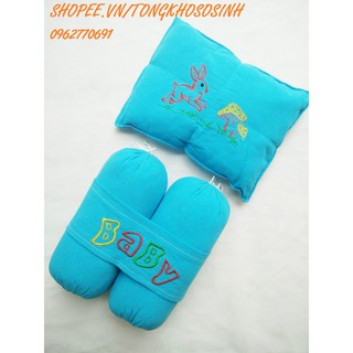 Bộ gối chặn baby đỗ