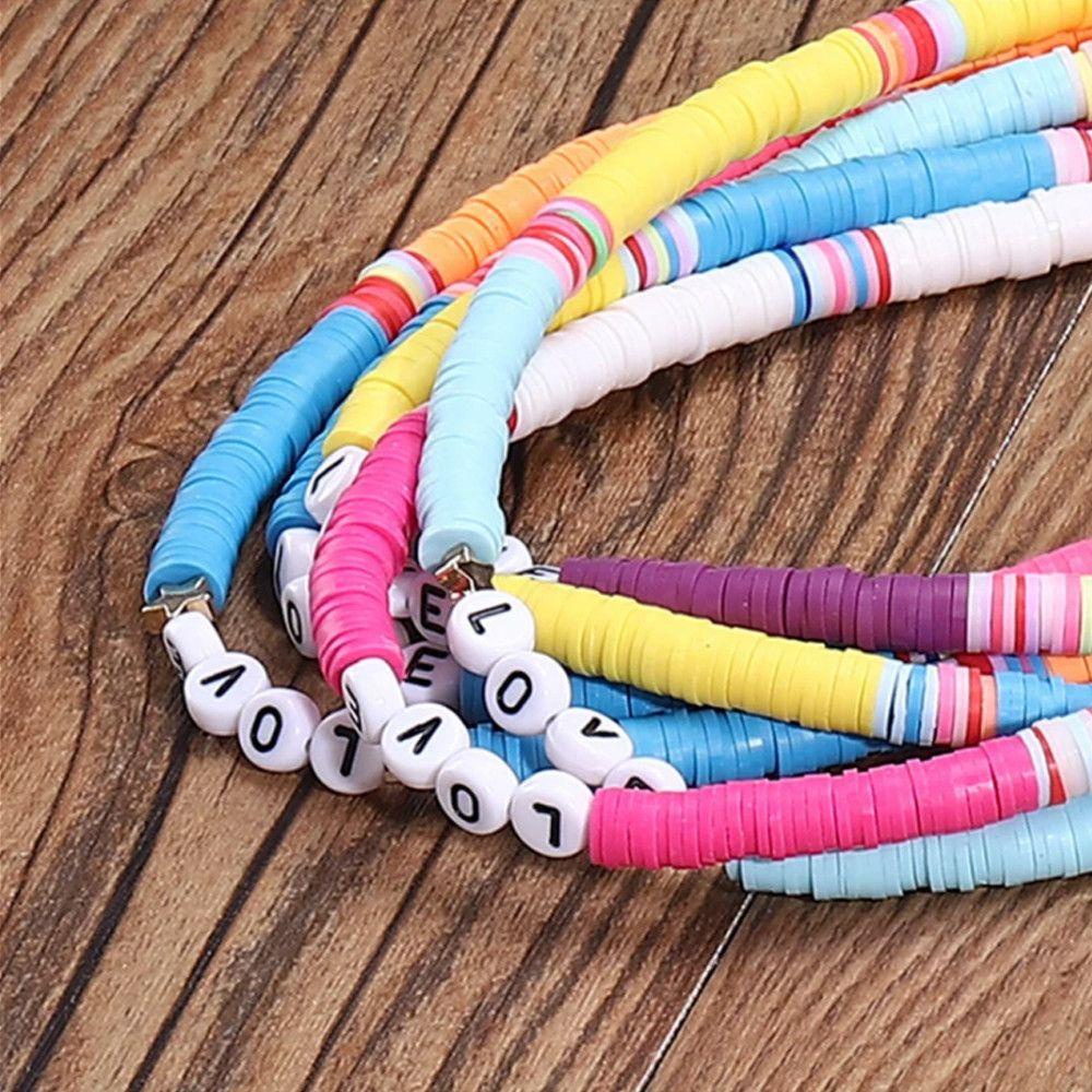 Set 350 Hạt Cườm Xỏ Lỗ Nhiều Màu Sắc Dùng Để Làm Đồ Trang Sức Thủ Công