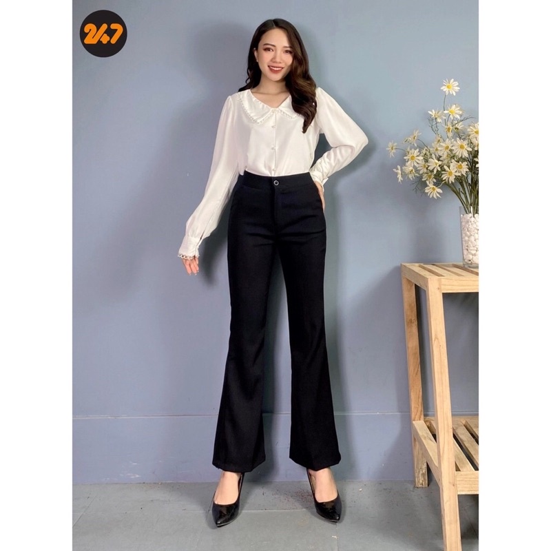 A04 Quần Tây Công Sở Ống Loe