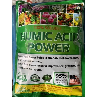 Phân bón hữu cơ sinh học humic acid power nhập khẩu từ mỹ - túi 1kg