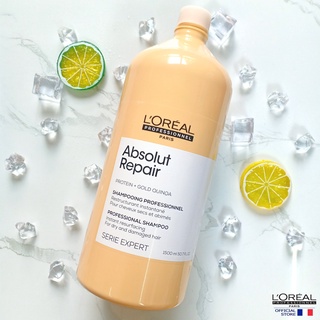 Dầu gội phục hồi 3 tác động L'oreal Lipidium Absolut Repair Shampoo 1500ml ( New 2022 )