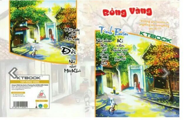 10q tập học sinh rồng vàng 96 trang giá rẻ