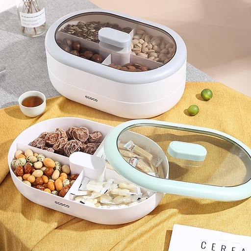Khay Đựng Trái Cây Khô Bánh Kẹo Hạt Dưa Hấu Tiện Dụng Cho Phòng Khách