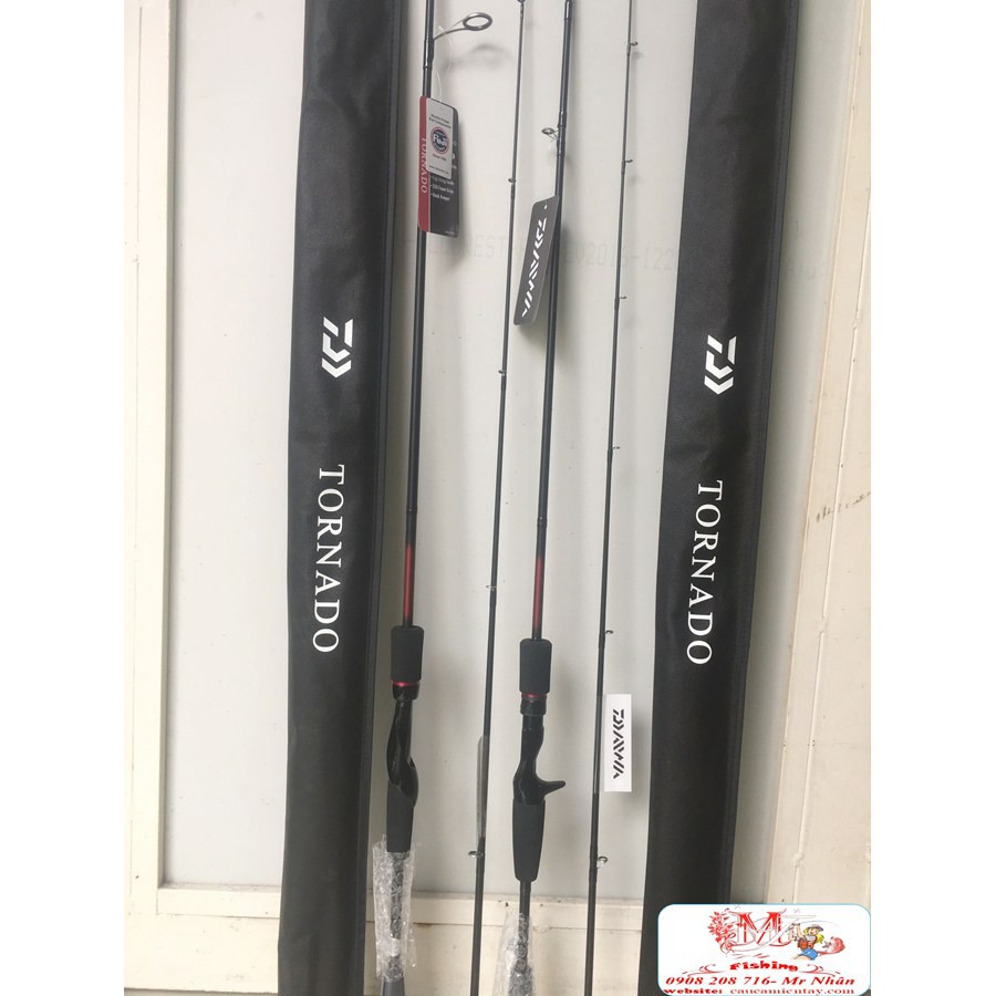 CẦN CÂU LURE DAIWA TORNADO KHOEN FUJI MÁY ĐỨNG VÀ NGANG